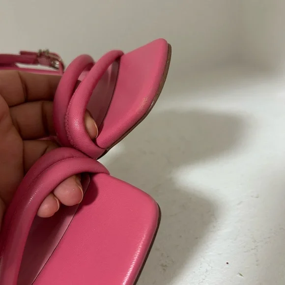 Sam Edelman Pink Strappy Heels - Picture 3 of 6